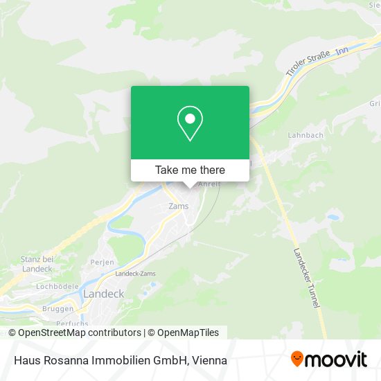 Haus Rosanna Immobilien GmbH map