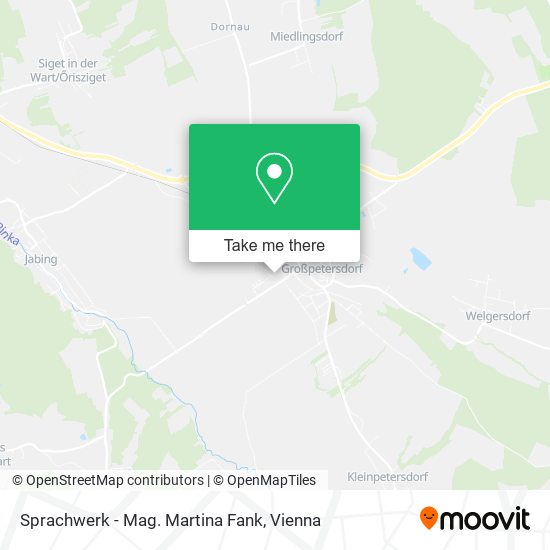 Sprachwerk - Mag. Martina Fank map