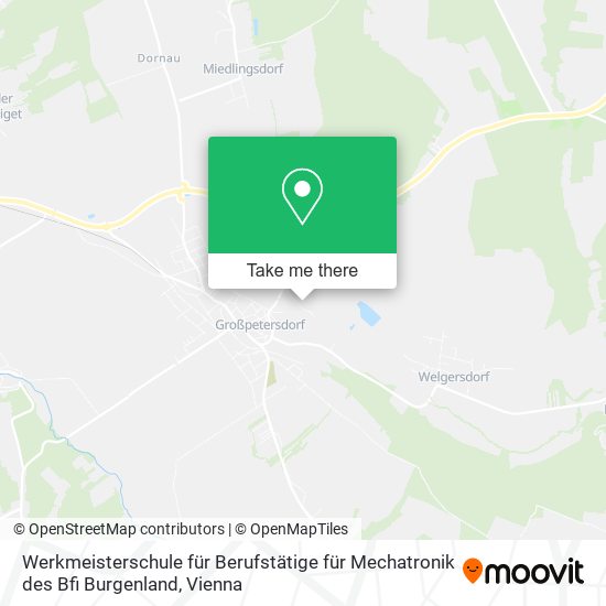 Werkmeisterschule für Berufstätige für Mechatronik des Bfi Burgenland map