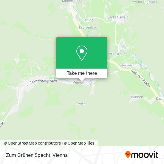 Zum Grünen Specht map