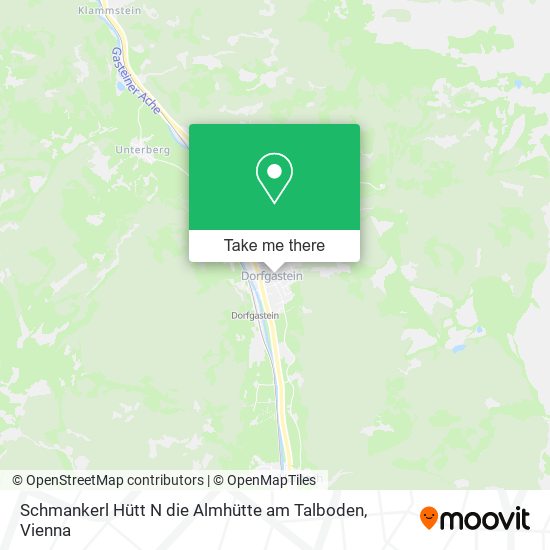 Schmankerl Hütt N die Almhütte am Talboden map