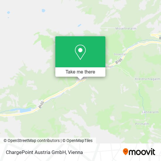 ChargePoint Austria GmbH map