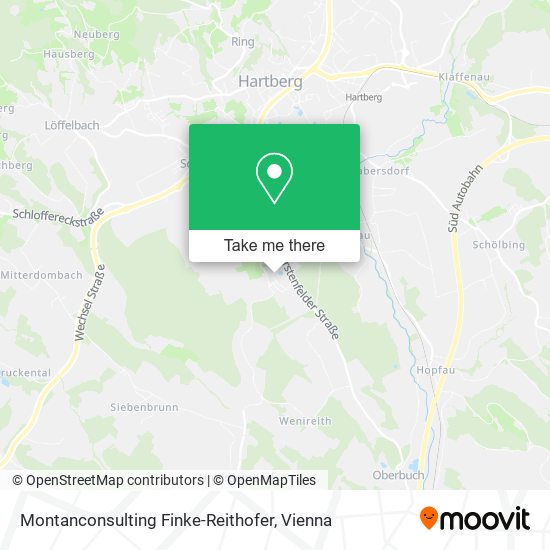 Montanconsulting Finke-Reithofer map