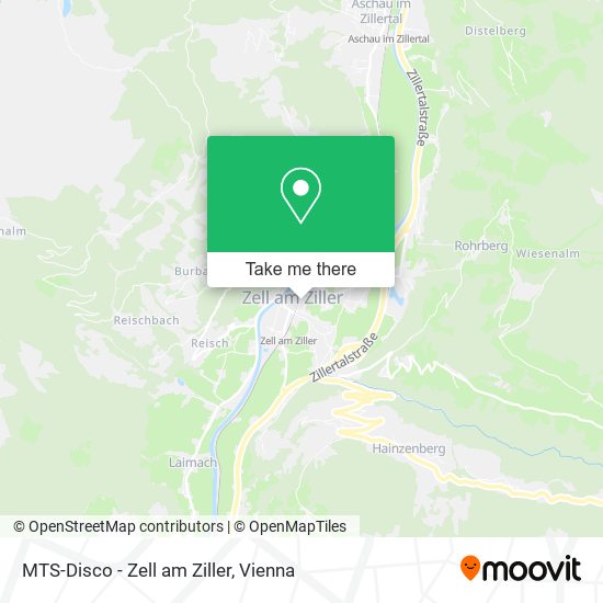 MTS-Disco - Zell am Ziller map