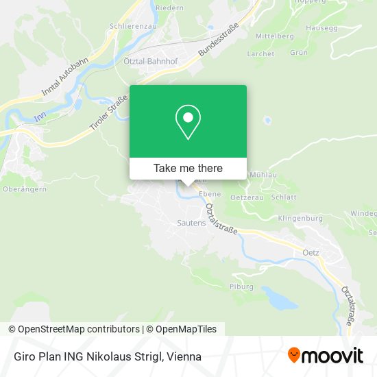 Giro Plan ING Nikolaus Strigl map