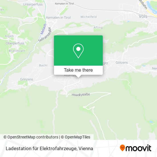 Ladestation für Elektrofahrzeuge map