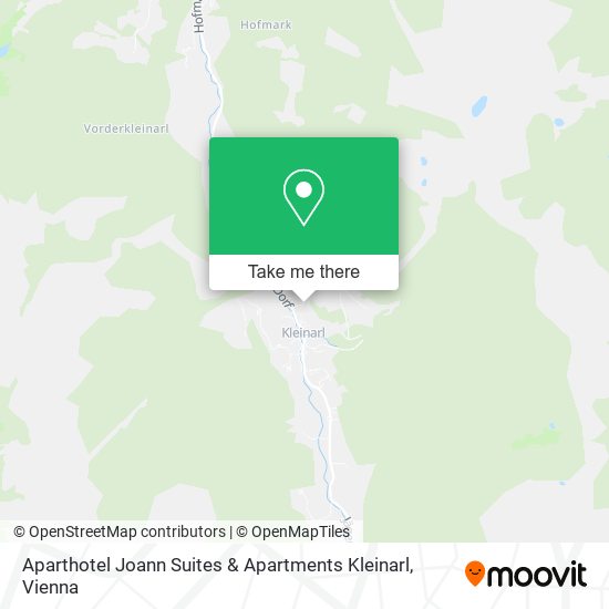 Aparthotel Joann Suites & Apartments Kleinarl map