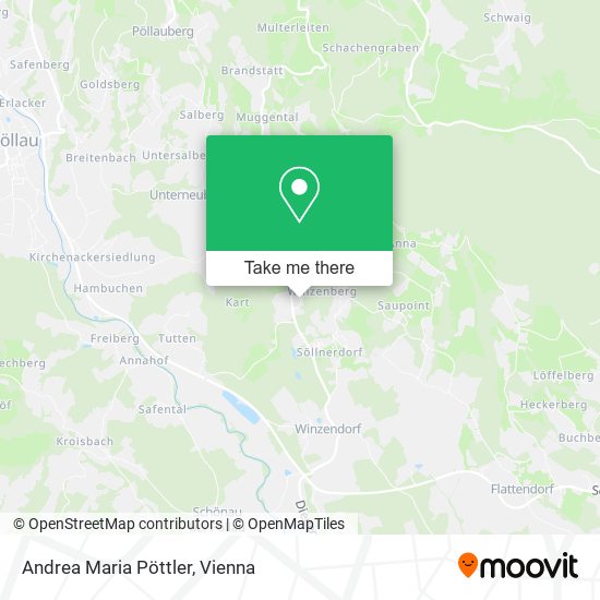 Andrea Maria Pöttler map