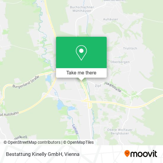 Bestattung Kinelly GmbH map