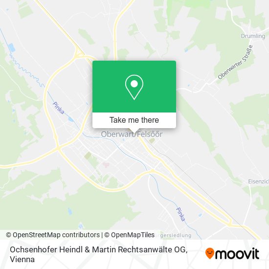 Ochsenhofer Heindl & Martin Rechtsanwälte OG map