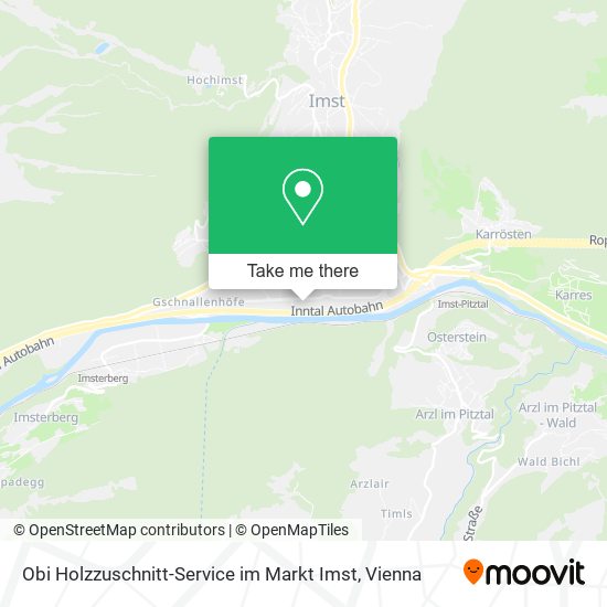 Obi Holzzuschnitt-Service im Markt Imst map