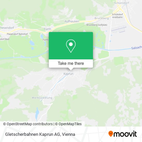 Gletscherbahnen Kaprun AG map
