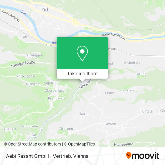 Aebi Rasant GmbH - Vertrieb map