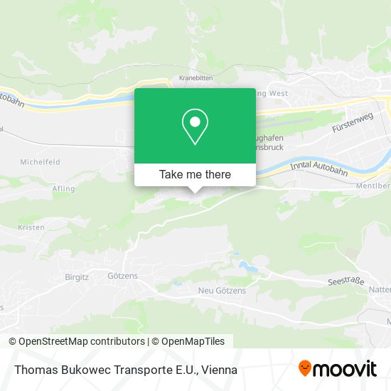 Thomas Bukowec Transporte E.U. map