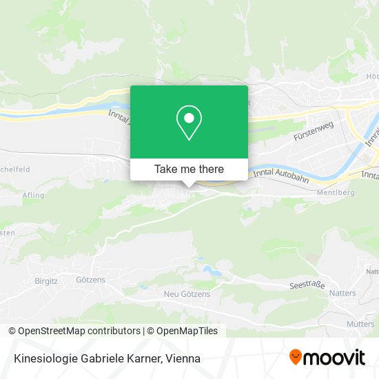 Kinesiologie Gabriele Karner map