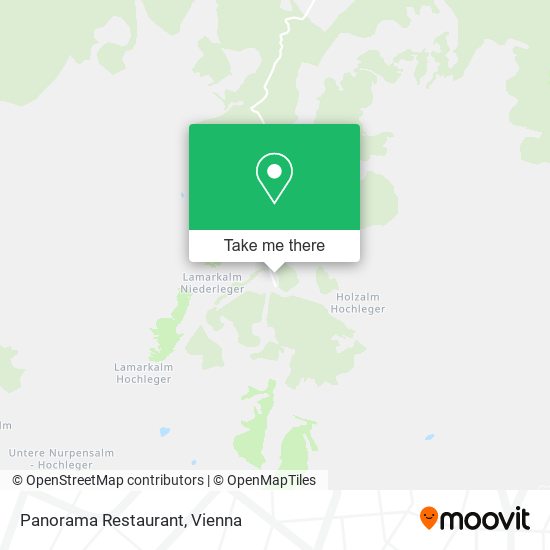 Panorama Restaurant map