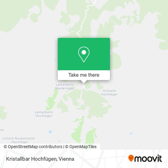 Kristallbar Hochfügen map