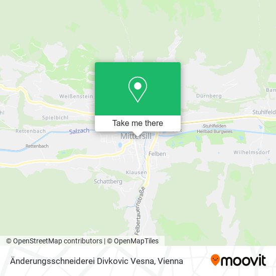Änderungsschneiderei Divkovic Vesna map