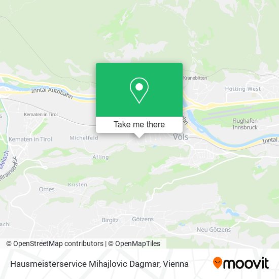Hausmeisterservice Mihajlovic Dagmar map