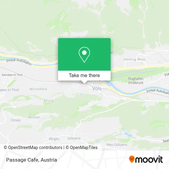 Cafe Passage map