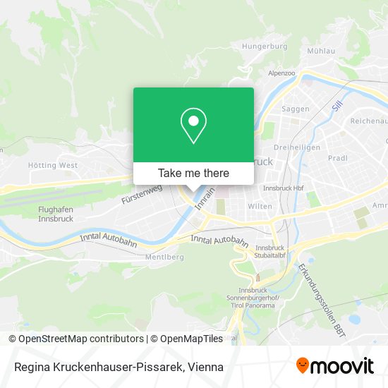 Regina Kruckenhauser-Pissarek map