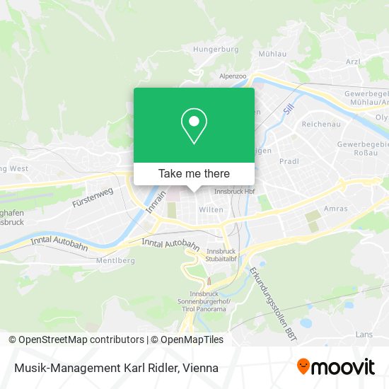Musik-Management Karl Ridler map