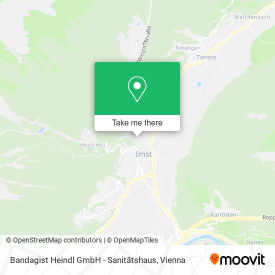 Bandagist Heindl GmbH - Sanitãtshaus map