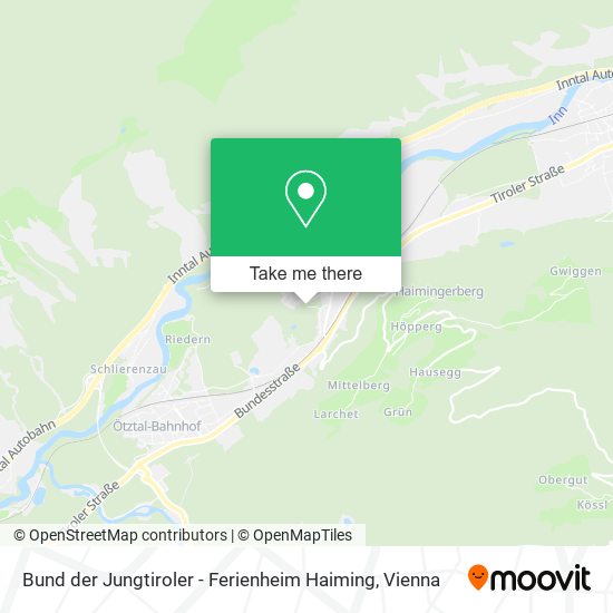 Bund der Jungtiroler - Ferienheim Haiming map