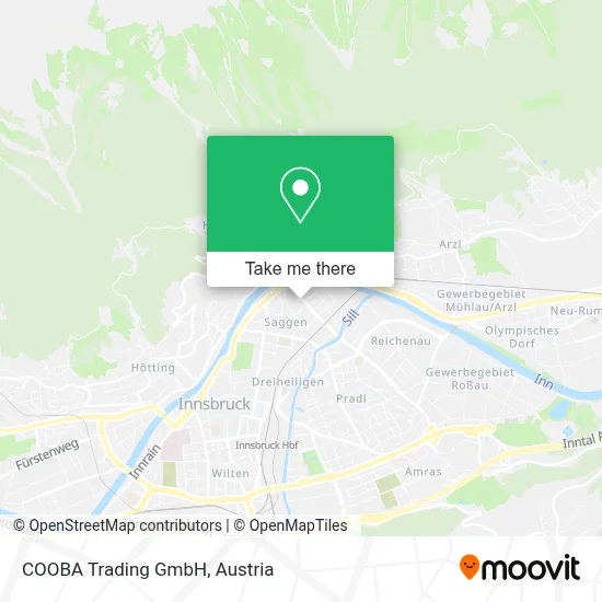 COOBA Trading GmbH map