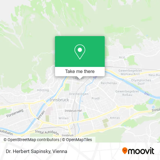Dr. Herbert Sapinsky map