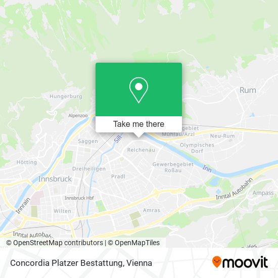 Concordia Platzer Bestattung map