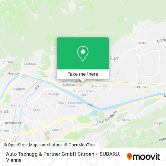 Auto Tschugg & Partner GmbH Citroen + SUBARU map