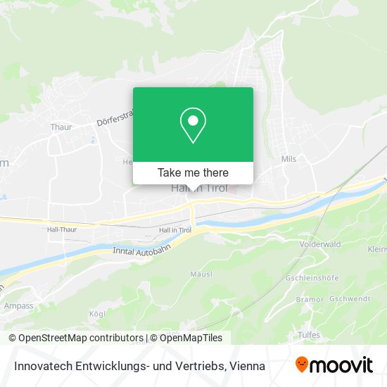 Innovatech Entwicklungs- und Vertriebs map