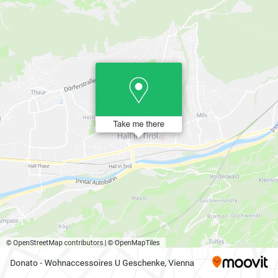 Donato - Wohnaccessoires U Geschenke map