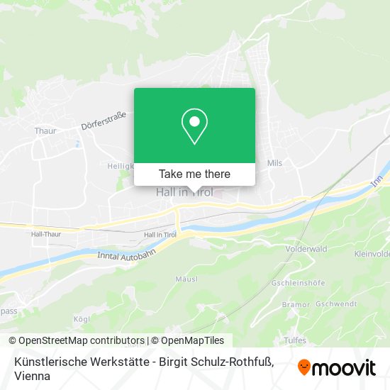 Künstlerische Werkstätte - Birgit Schulz-Rothfuß map