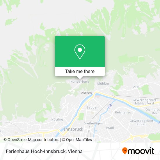 Ferienhaus Hoch-Innsbruck map