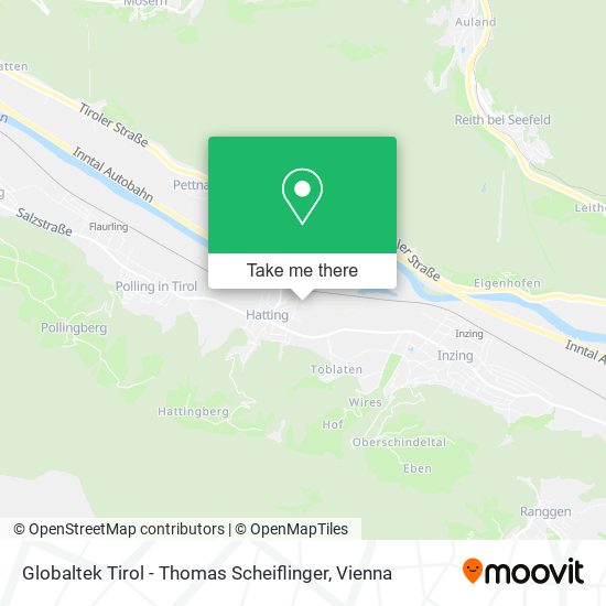 Globaltek Tirol - Thomas Scheiflinger map