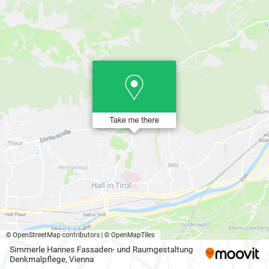 Simmerle Hannes Fassaden- und Raumgestaltung Denkmalpflege map