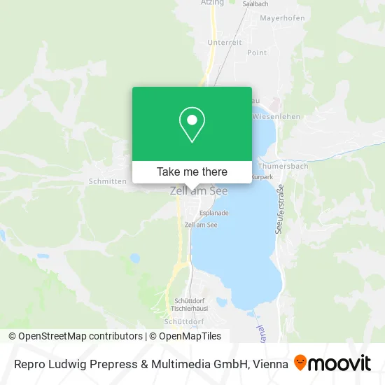 Repro Ludwig Prepress & Multimedia GmbH map