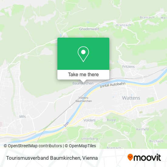 Tourismusverband Baumkirchen map
