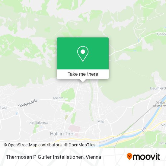 Thermosan P Gufler Installationen map