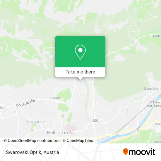 Swarovski Optik map