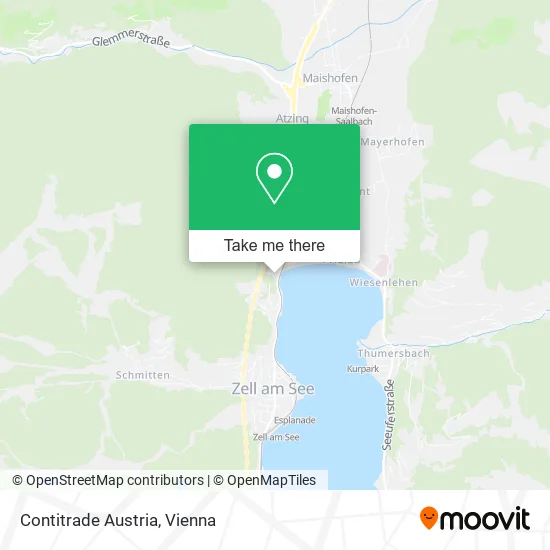 Contitrade Austria map
