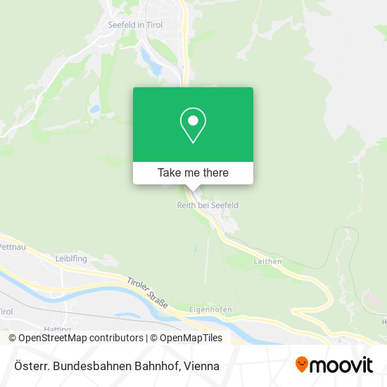 Österr. Bundesbahnen Bahnhof map