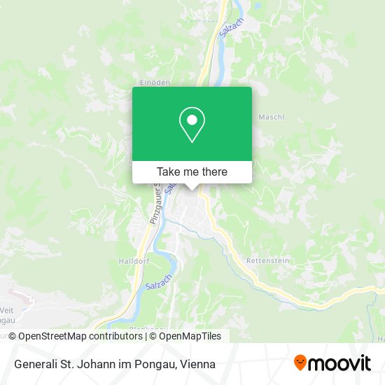 Generali St. Johann im Pongau map