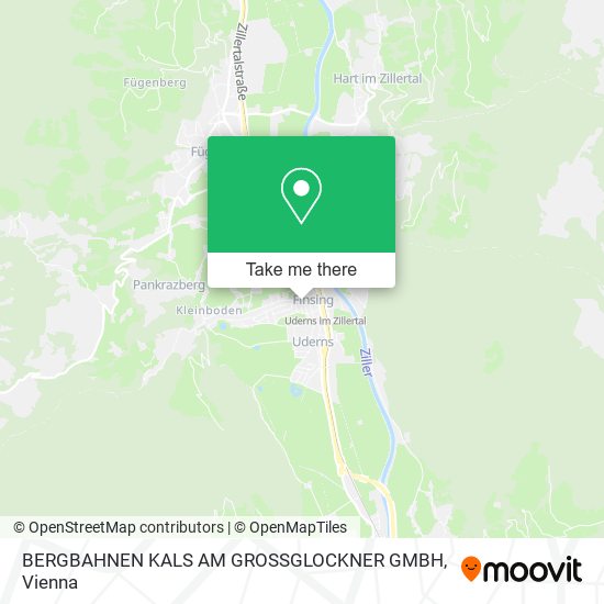 BERGBAHNEN KALS AM GROSSGLOCKNER GMBH map