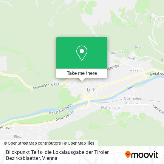 Blickpunkt Telfs- die Lokalausgabe der Tiroler Bezirksblaetter map