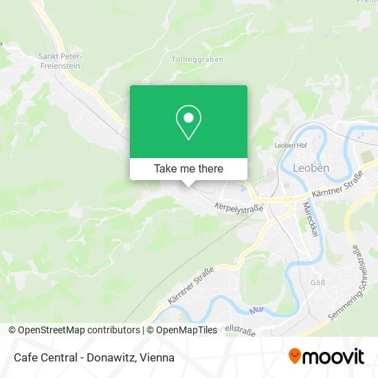 Cafe Central - Donawitz map