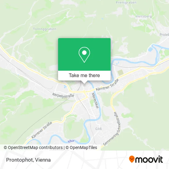 Prontophot map