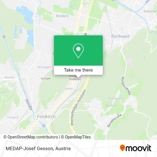 MEDAP-Josef Gesson map